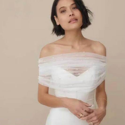 The Margaux Bridal Capelet