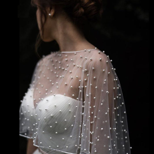 The Pearl Bridal Cape