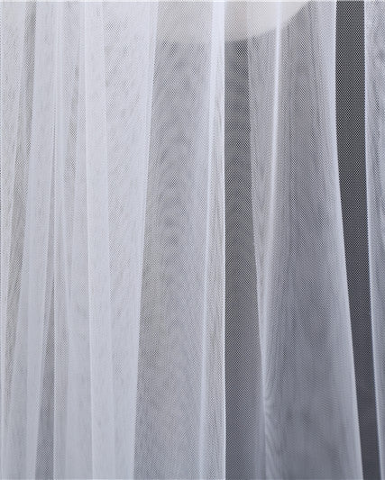 The Whisper Veil — An Airy Bridal Veil in Soft White