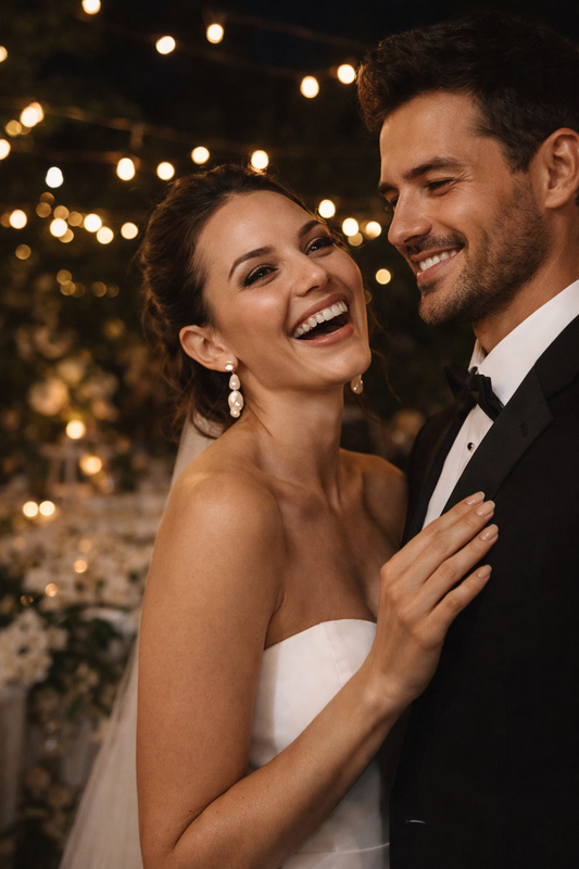 The Baroque Pearl Drop Earrings