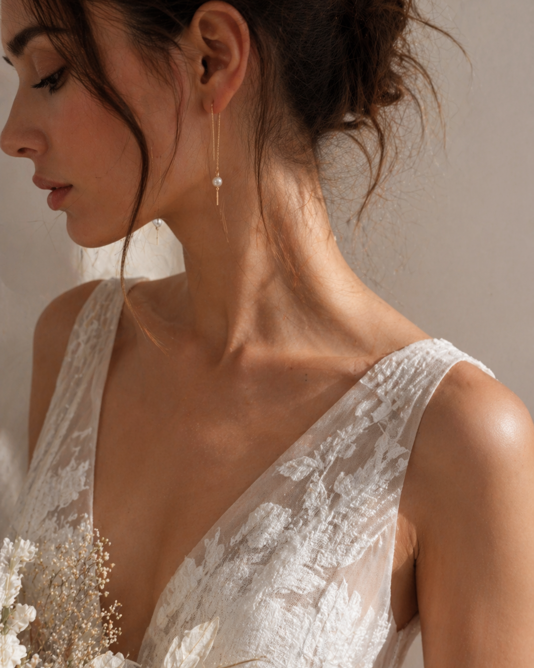 The Whisper Drop Earring